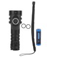 thumbnail image 2 of Bright Flashlight, Black Flashlight Aluminum Alloy Waterproof  For Outdoor Camping, 2 of 8