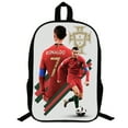 thumbnail image 2 of Football Ronaldo Backpack, Student School Bag, 17 Inch School Bag-Vinsniv, 2 of 4