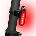 thumbnail image 4 of Luces traseras brillantes para bicicleta, luz trasera recargable por USB para conducción nocturna, opciones de modo de luz Luz para bicicleta fácil de instalar para niños, mujeres y hombres, 4 of 5