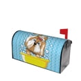 thumbnail image 3 of Gaeub Dog Takes a Bath in the Bathtub Waterproof and Sunproof Mailbox Protective Cover Magnetic Mailbox Protrective Cover for Outdoor Home Garden Decor - 21x18 in, 3 of 9