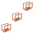 thumbnail image 3 of Monstrate Cradle Billiard Balance Ball Physics Toy Orange M Pendulum Science - Type1 NO1, 3 of 6