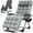 Gray, variant on NimbleRest Folding Large Zero Gravity Chair with Removable Cushion & Cup Holder,Gray