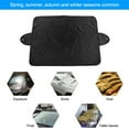 thumbnail image 4 of Labymos Car Windshield Snow Cover Window Cover 150*120cm Sunshade Snow Covers Winter Summer Auto Sun, 4 of 8