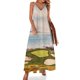 thumbnail image 1 of Vestido sin mangas con hoyo 7 de la firma Pebble Beach Golf Course, vestidos de noche de lujo , vestido de noche, vestido de hada para mujer, 1 of 7