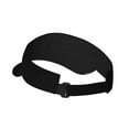 thumbnail image 3 of Daiia Black Pattern Sport Sun Visor Hats Visor Cap Adjustable Empty Top Baseball Cap Cotton Ball Caps for Women and Men, 3 of 8