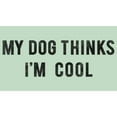 thumbnail image 2 of Girl's Lost Gods My Dog Thinks I'm Cool  Graphic Tee Mint Large, 2 of 4