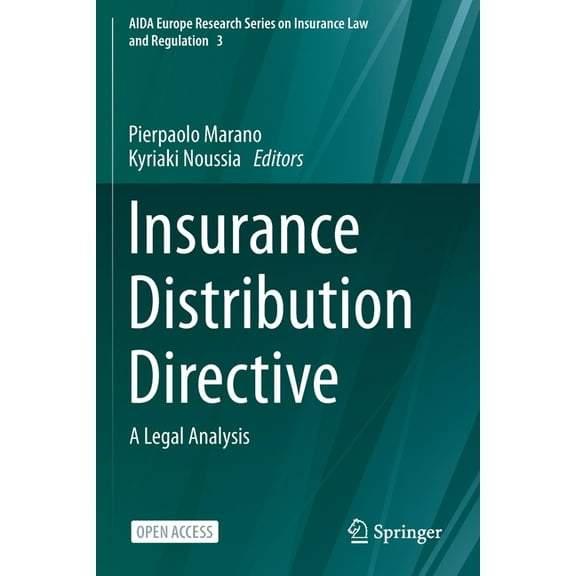 Aida Europe Research Insurance Law and R Insurance Distribution Directive: A Legal Analysis, Book 3, (Paperback)