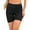 Black, variant on LELINTA Womens Seamless Shaping Boyshorts Panties Tummy Control Underwear Slimming Shapewear Invisible Smooth Slipshort, Size S-2XL Black/Nude
