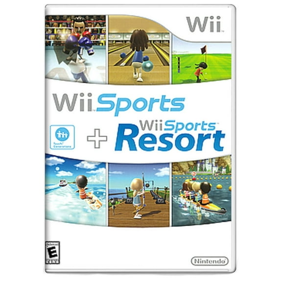 Pre-Owned Used Wii Sports and Wii Sports Resort - Nintendo Wii
