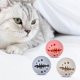 thumbnail image 5 of 3 piezas de hueso de pescado, campana de menta, pelota de juguete ligera, pelota para perros y gatos, pelota para gatos, juego de juguetes interactivos para mascotas, juguete para gatos, juguete para gatos, movimiento interactivo, ratón de burla ER, 5 of 5
