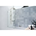 thumbnail image 5 of Glass Warehouse Gw-Bf-30.5 Vela 58-1/4" High X 30-1/2" Wide Shower Screen Frameless Tub, 5 of 5