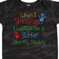 thumbnail image 4 of Inktastic Surfer Like Daddy Childs Surfing Boys or Girls Baby Bodysuit, 4 of 5