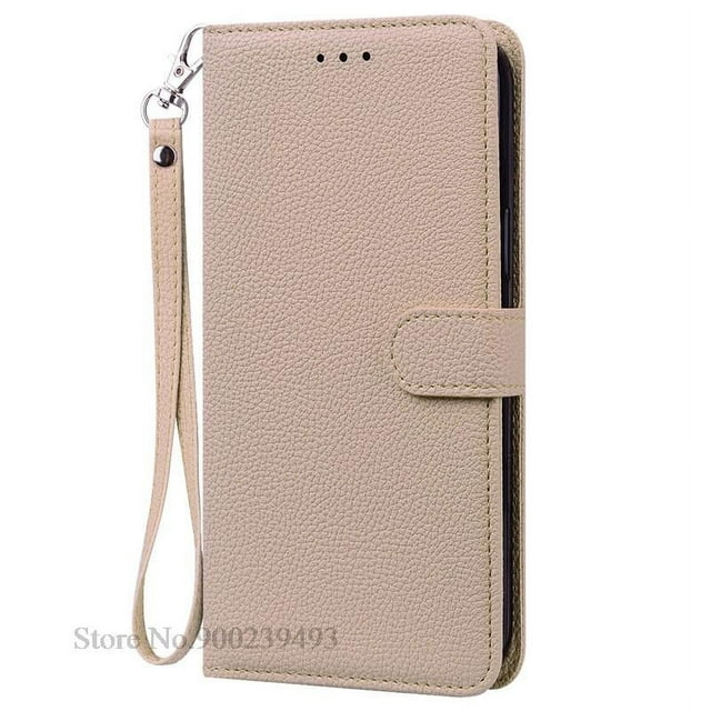 Pour Xiaomi Redmi A2 Étui Couverture Redmi A2+ Plus Portefeuille en Cuir Étui à Rabat pour Xiaomi Redmi A2 Étui de Téléphone A2 Plus Fundas Étui beige-Sangle Redmi A2 Plus (2023)