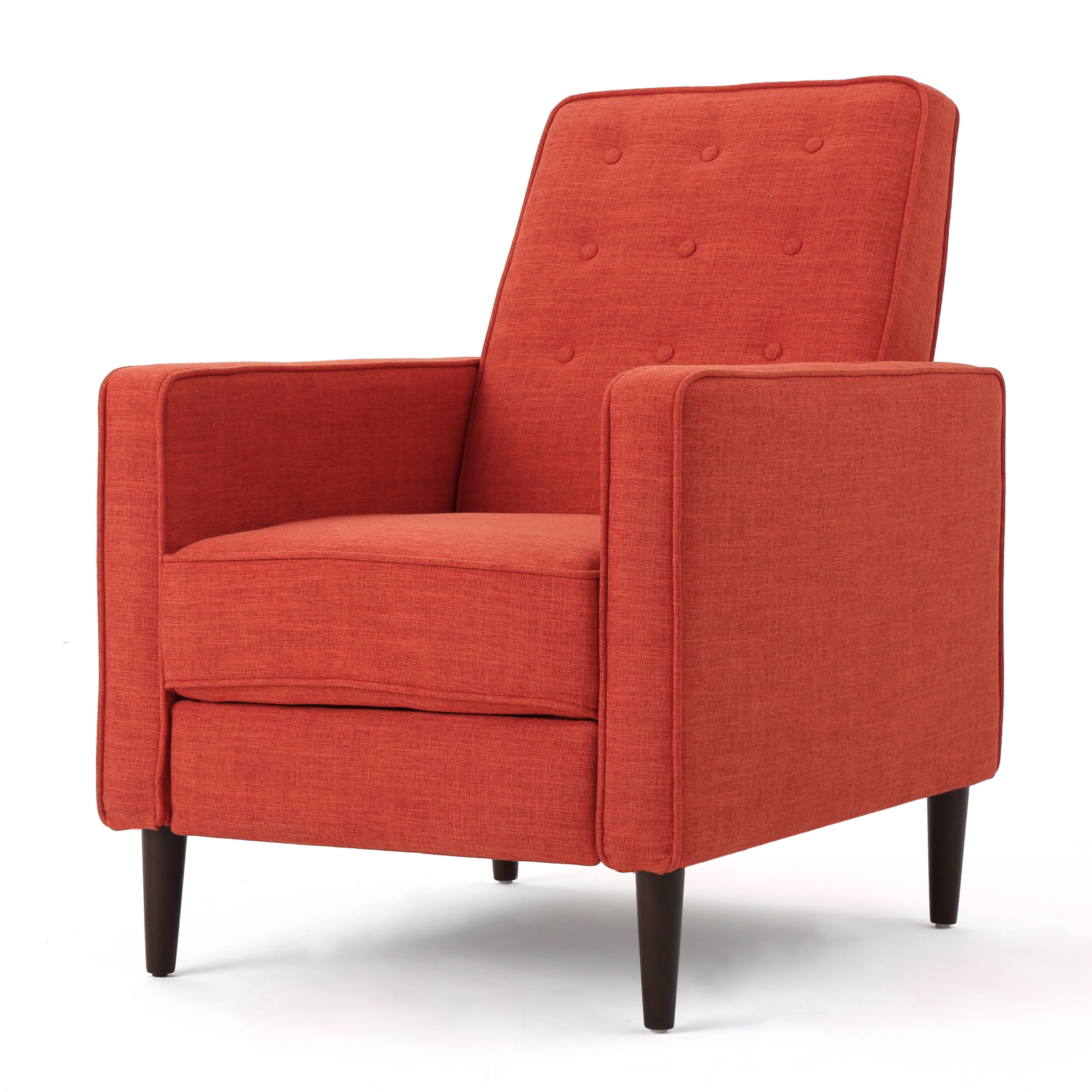 GDF Studio Birch Recliner, Muted Orange