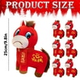 thumbnail image 3 of 25 CM 2026 Year of The Horse Stuffed Animals Chinese New Year Plush Horse Mascot Doll Toys Zodiac Decor for Spring Festival Lunar New Years Gifts Blessing Souvenir, 3 of 4