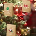 thumbnail image 5 of Qocolhg Christmas Decorations Indoor Outdoor, Christmas Candy Bag Advent Calendar Christmas Candy Box Gift Packaging Box Kraft Paper Bag Holiday Gift Box 24 Sets, on Sale Clearance!, 5 of 6