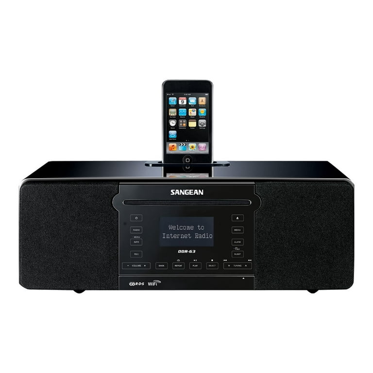 Sangean DDR-31 DAB table radio | Bluetooth radio with Aux-in | Black Sangean DDR-31 DAB table radio | Bluetooth radio with Aux-in | Black