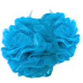 thumbnail image 1 of Loofah - Exfoliante corporal de baño para mujeres y hombres - Juego de 2 pufs de malla azul XL de 90 g, 1 of 3