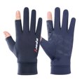 thumbnail image 2 of Guantes de pesca 1 par de guantes de pesca para hombres y mujeres resistentes al desgaste 2 dedos cortados seda helada transpirable Universal protección de manos para pesca manoplas para ciclismo JShteea El nuevo, 2 of 7
