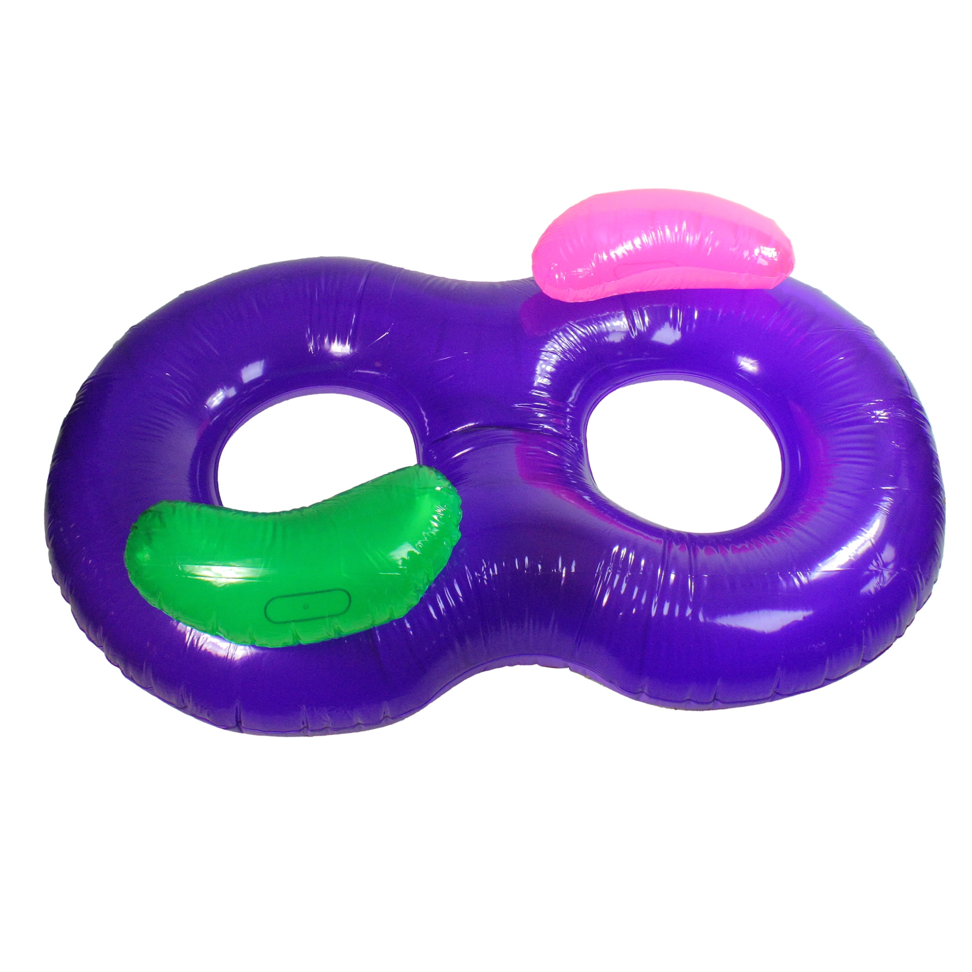 Purple Swimline 90745 GummyBear Float Inflatable Vinyl Pool Lounger w/ Headrest 