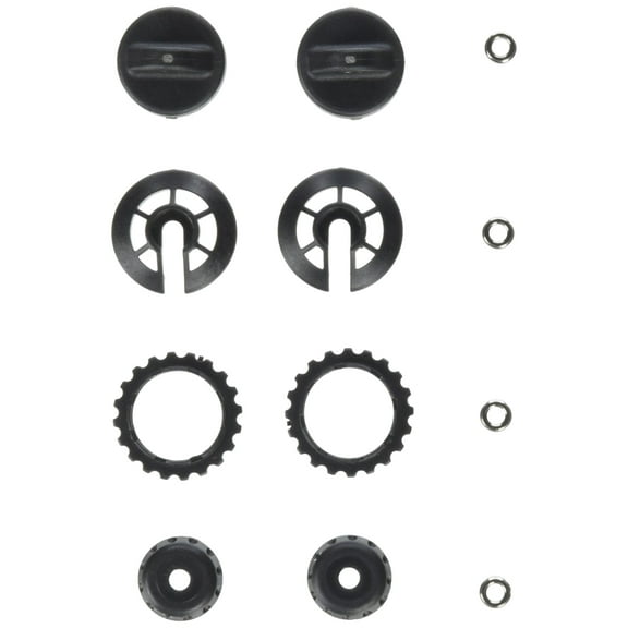 Traxxas Gtr Shock Caps And Spring Retainers (Pair) 5465