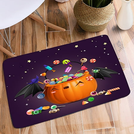 

Halloween Decorations Outdoor Indoor Tarmeek Halloween Letters Home Door Mat Absorbent Mat Living Room Kitchen Floor Mat Fall Decor for Home
