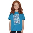 thumbnail image 3 of Officially Icee Logo Lets Chill Crewneck T Shirts Boy Girl Teen Brisco Brands L, 3 of 6