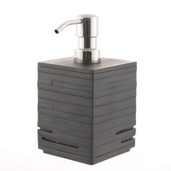 Nameeks Qu81 Gedy Collection Free Standing Soap Dispenser - Black