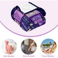 thumbnail image 5 of MMYGU 16th Birthday Gifts for Girls Blanket Flannel Soft and Comfortable Anti static Bed Sofa Blanket 60x80in, 5 of 5