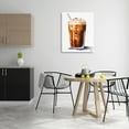thumbnail image 3 of Stupell Industries Swirled Iced Coffee Food & Beverage Painting Gallery Wrapped Canvas Art Print Wall Art, 30 x 40, 3 of 8