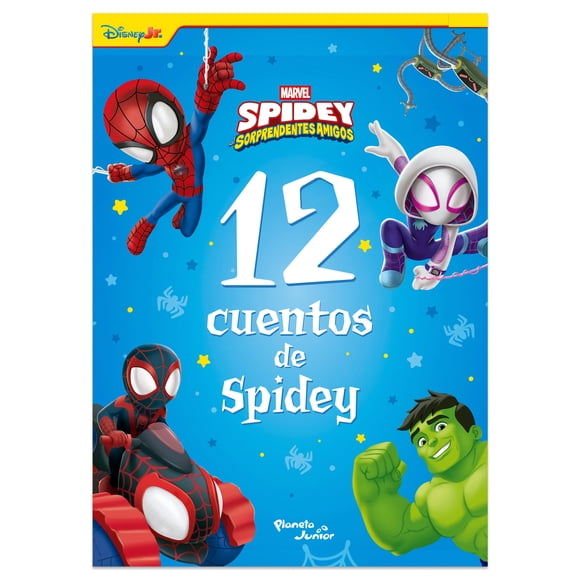 Spidey 12 Cuentos de Spidey Planeta Junior Libro de bolsillo 1ra edicion