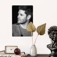 thumbnail image 5 of Vintage Metal Tin Sign Dean Winchester Jensen Ackles Poster Wall Decor for Home Bar Room 8"x12", 5 of 7