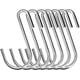 thumbnail image 1 of 30pcs S Hook, High-quality Stainless Steel S Hook Is Used To Hang Kitchen Utensils, And Professional, 1 of 5