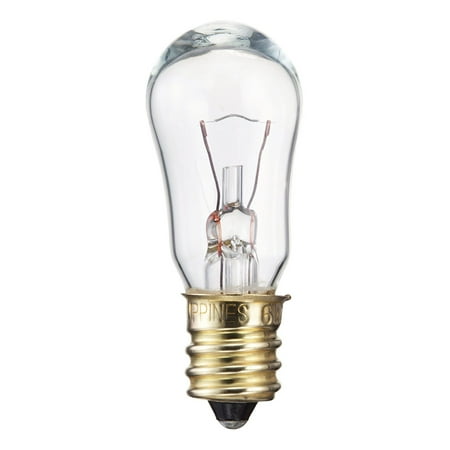 416099 6 Watt S6 12 Volt Candelabra Base Indicator Light Bulb 2 416099 6 Watt S6 12 Volt Candelabra Base Indicator Light Bulb 2