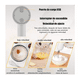 thumbnail image 4 of Batidora De Inmersión Picadora De Ajo Portátil Y Recargable Blanco, 4 of 5