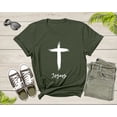 thumbnail image 6 of Jesus Christ Crucifixion Religious Cross Symbol Crucifix T-Shirt Jesus Lover Priest Gift T Shirt for Men Women Boys Girls Teens Tshirt, 6 of 8