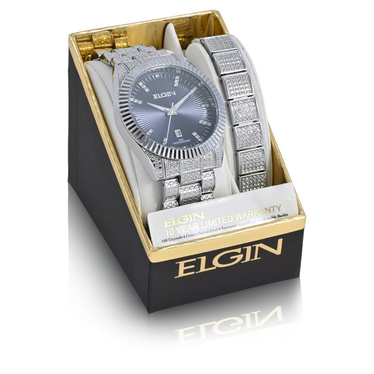 Elgin watch with matching bracelet cheap