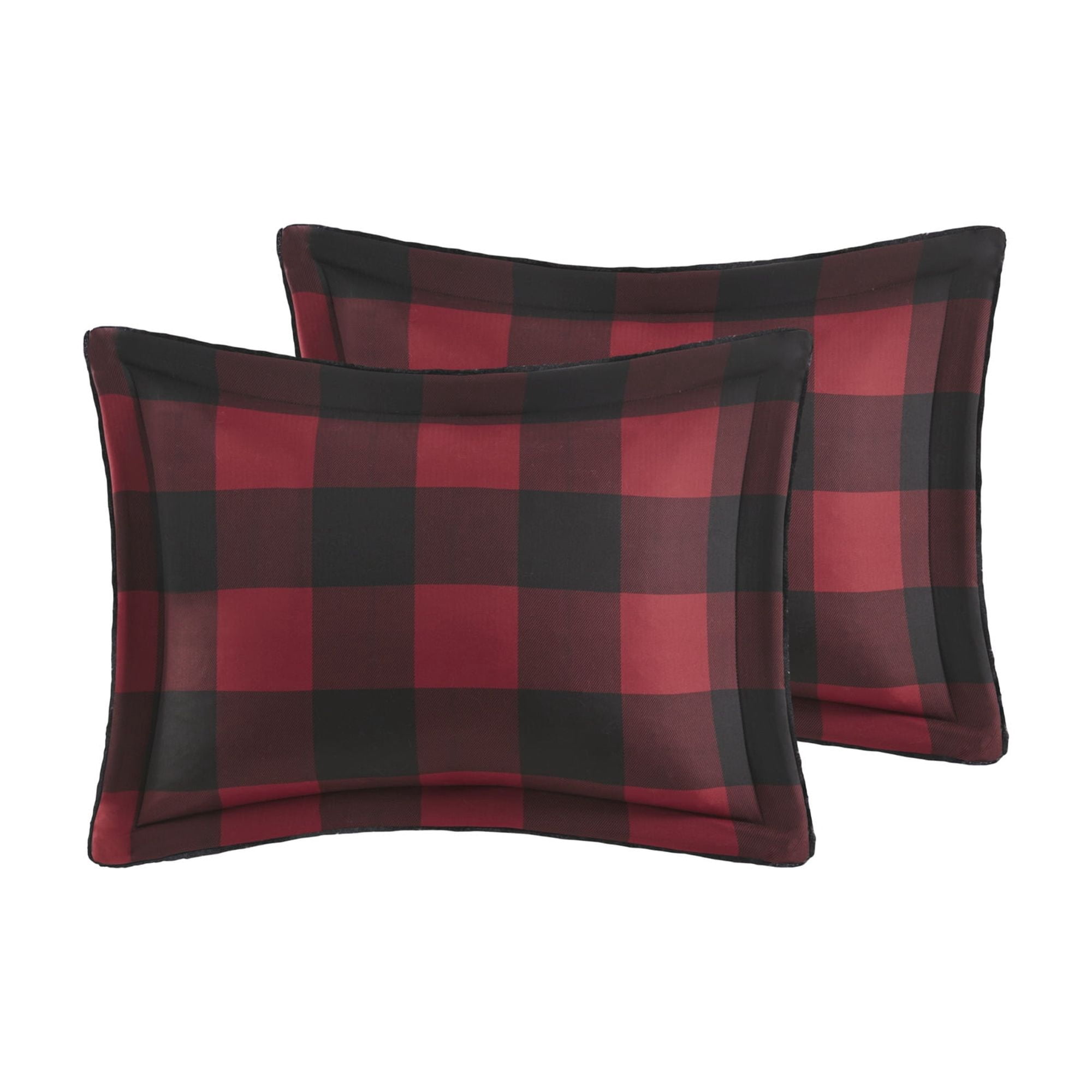 Woolrich Red Buffalo Check 3 Piece Comforter Set, King