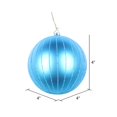 thumbnail image 2 of Adorno Navideño Bola Turquesa Mate con Brillo de Vickerman, 2 of 3