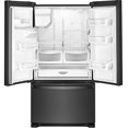 thumbnail image 3 of Whirlpool WRF555SDHV 25 Cu. Ft. Black Stainless French Door Refrigerator, 3 of 5