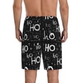 thumbnail image 2 of Mens Pajama Pants - Ho-Ho-Ho K Sleep Shorts Mens Pajama Shorts, Comfy Pj Pants for Mens Lounge Shorts, 2 of 5
