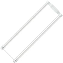 Philips 535559 - 15.5T8-6U PRO/24-840/BB21/G 10/1 FB LED U Shaped Tube Light Bulb for Replacing Fluorescents