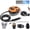 Orange, variant on 2500w Handheld High-Temperature Pressurized Steam Cleaner, Large-Capacity 3-Level Adjustable Steamer, Multi-Surface Strong Suction for Car Engine Furniture, Kitchen, Bathroom (White)