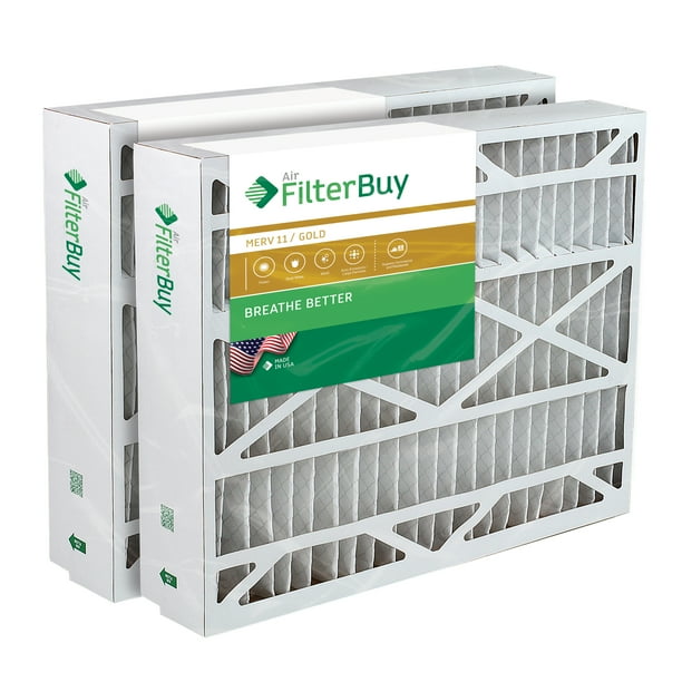 FilterBuy 17.5x27x5 Trane Perfect Fit BAYFTFR17M Compatible Pleated AC
