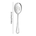 thumbnail image 2 of DJN Sale Clearance 2025 Tableware 2pcs Stainless Steel Buffet Serving Spoon Communal Service Spoon Crossborder Western Restaurant Serving Fork Spoon Communal Set, 2 of 4