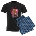 thumbnail image 6 of CafePress - My Cat Is My Valentine Pajamas - Men's Dark Loose Fit Cotton Pajama Set, 6 of 7