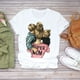 thumbnail image 2 of Mujeres dibujos animados Super Mom Life Momlife Mama madre verano estampado señora camisetas Top camiseta señoras mujeres gráfico camiseta femenina Tan Jianjun unisex, 2 of 2
