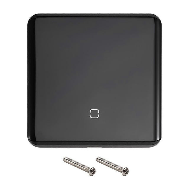 Tuya Smart ZigBee 3.0 Remote Control LED Display Switch Black EU Plug