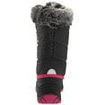 thumbnail image 2 of Kamik Little Girls' The Snowgypsy 3 Winter Boot Black/Rose - NF4139S-BRO, 2 of 5