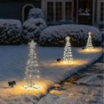 thumbnail image 2 of Solar Led Christmas Tree Light Outdoor Christmas Decoration Garden Luminous Snow Lamp, 2 of 3